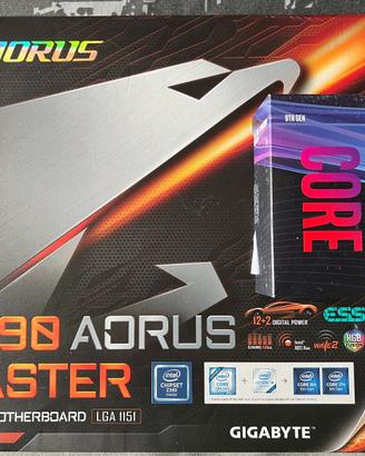 BUNDLE Intel i7-9700K + Gigabyte Z390 Aorus Master