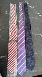 3 Cravatte 1 Marinella e 2 Ashfield