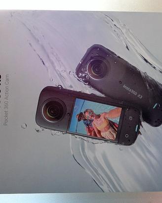 Actioncam per riprese a 360° Insta360 X3