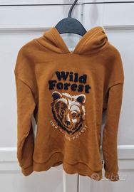 FELPA CON CAPPUCCIO BAMBINO 10 ANNI OKAIDI