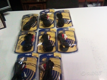 Cavetto audio.HIGrade.8 pezzi.2 spine RCA/2 spine