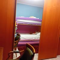armadio e letto a castello