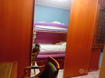 armadio e letto a castello