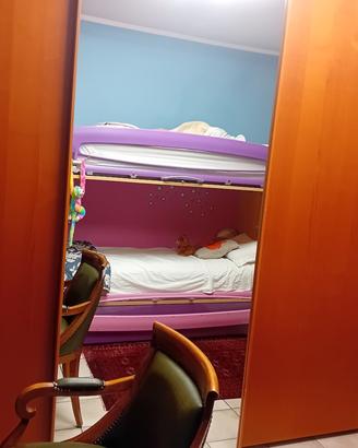 armadio e letto a castello