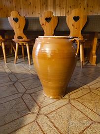 Grande anfora in terracotta