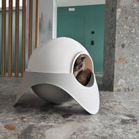 lettiera o cuccia design a forma di astronave ufo