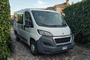 Furgone autovettura 9 posti peugeot boxer 2015 160