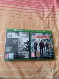 LOTTO 2GIOCHI XBOX ONE RAYMBOW SIEGE+ DIVISION