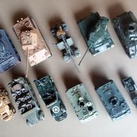 Lotto 14 pezzi mezzi militari e aerei