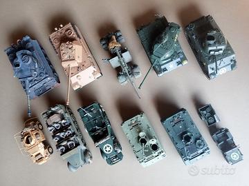 Lotto 14 pezzi mezzi militari e aerei