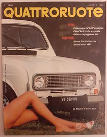 Rivista Quattroruote Agosto 1982 (N°322)