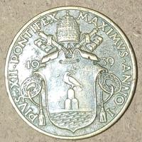 Vaticano,10 centesimi 1939.