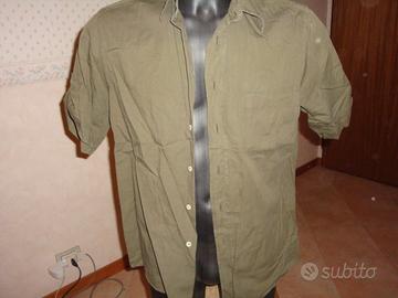 Camicia MFC Tg.L Verde Militare Mod. Drop Estiva