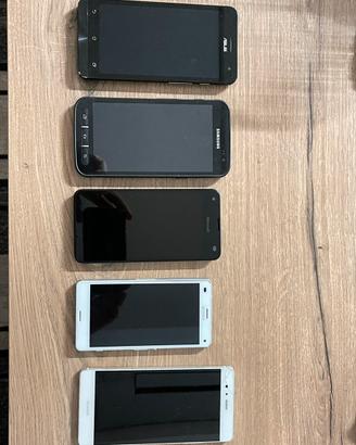 Smartphone samsung, sony, huawei, microsoft, asus