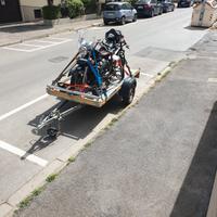 Rimorchio transporto Moto