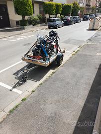 Rimorchio transporto Moto