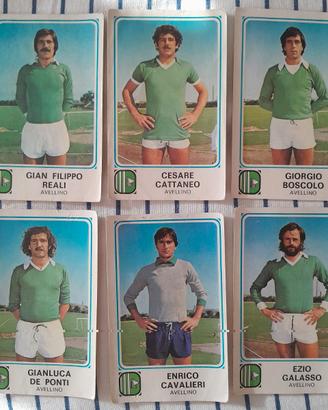 Lotto di 6 Figurine Panini 1978-79 AVELLINO