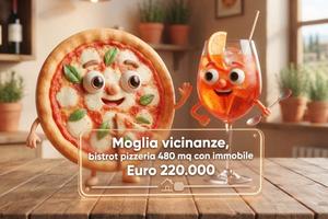 AziendaSi bar pizzeria con struttura compresa