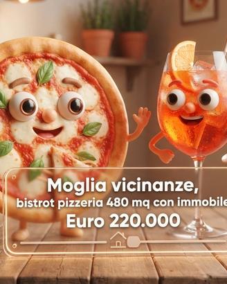 AziendaSi bar pizzeria con struttura compresa