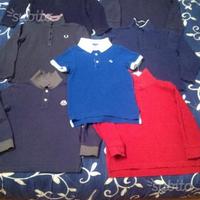 Maglie 5anni polo fred perry-sun68-gay-moncler or