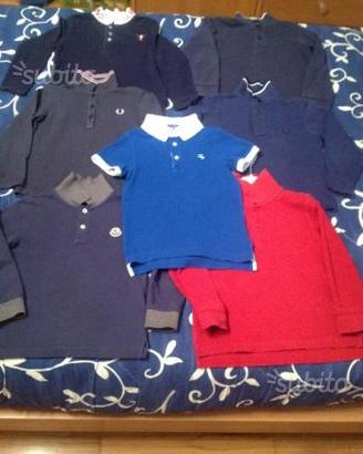 Maglie 5anni polo fred perry-sun68-gay-moncler or