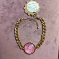 Bracciale artigianale Sakura in acciaio inox