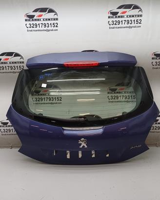 Portellone cofano posteriore baule peugeot active