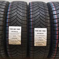 4 GOMME 195 60 16C MICHELIN BR1049