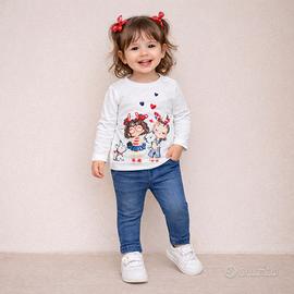 Completo bambina 2 pezzi NUOVO - 18 mesi