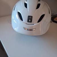 Casco da sci e connettore punte sci bimbo