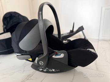 Ovetto cybex cloud Z i-size nero + base isofix