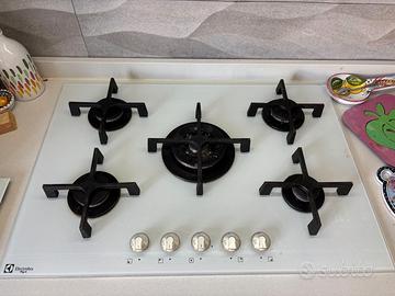 Piano cottura a gas 5 fuochi Rex Electrolux
