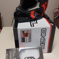 casco O'Neal cross, taglia M  (57-58cm) + occhiali