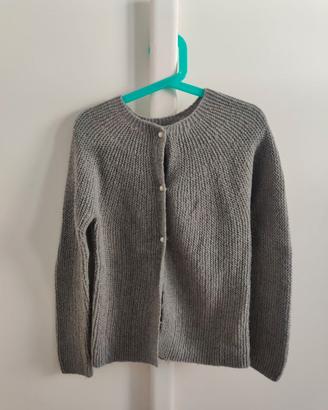 Cardigan bambina grigio OVS