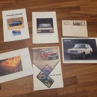 Depliant e manuale uso e manutenzione Range Rover 