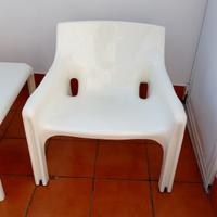 Set sedie e tavolino Artemide modello VICARIO