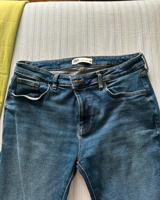 Jeans Zara blue skinny taglia eur 44