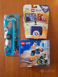 LEGO lotto 3 pezzi --nuovo-- confezioni sigillate