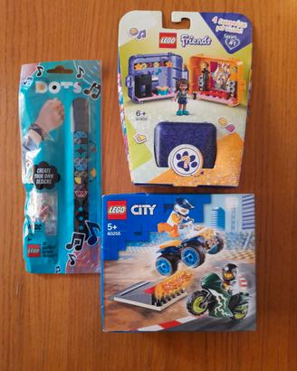 LEGO lotto 3 pezzi --nuovo-- confezioni sigillate