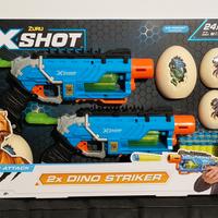 Pistole X Shot 2 Dino Striker + 24 cartucce Nerf