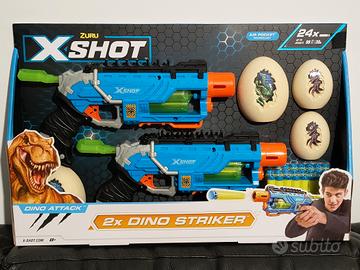 Pistole X Shot 2 Dino Striker + 24 cartucce Nerf