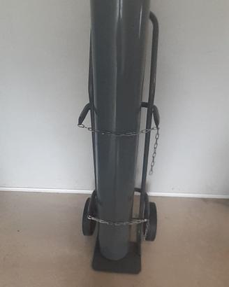 Bombola per Co2 alimentare 40 Lt+carrello+riduttor