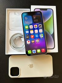 iPhone 14 Viola 128gb 86% batteria