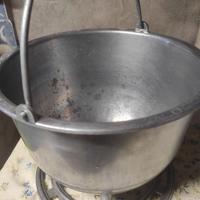 Paiolo in acciaio