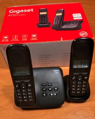 Telefono cordless DECT con segreteria Gigaset A150