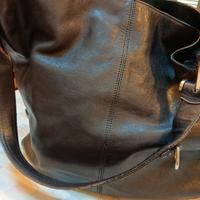 Borsa orciani pelle nera donna