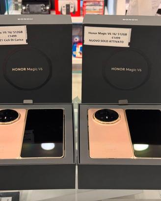 HONOR MAGIC V6 16/ 512GB - PROMO PARI NUOVO