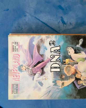 DNA² lotto 5 manga Neverland numeri 32-36