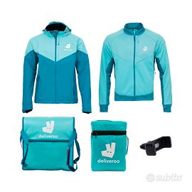 Abbigliamento e zaino Deliveroo