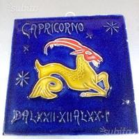 CAPRICORNO mattonella da appendere
